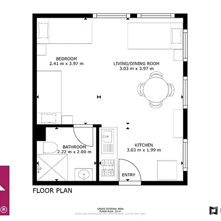 Appartement Ro01 Schickes 1-zimmer Darmstadt